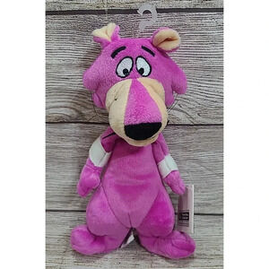 Vintage Warner Bros Plush Snagglepuss Stuffed Animal Beanbag 9" 1998 Old Stock